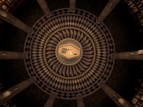 Library 3D Model