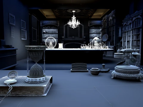 Study 3D Model