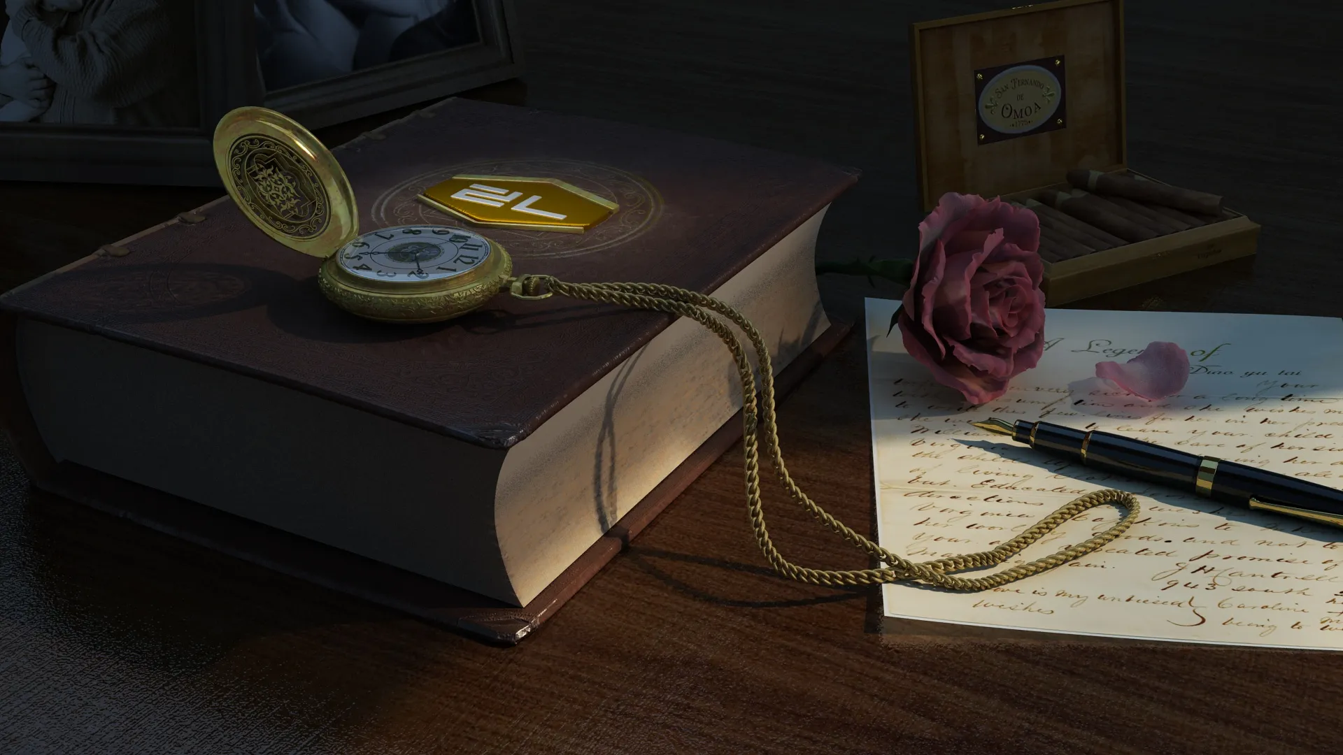 Study 3D Model .c4d .max .obj .3ds .fbx .stl .blend