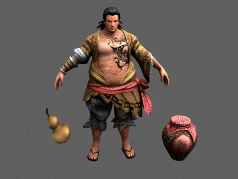 Brave warrior 3Dモデル