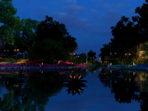 Park 3D Model