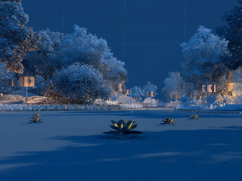 Park 3D Model