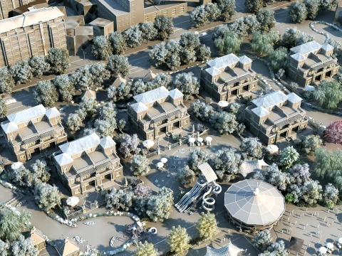 City Building 3D Model