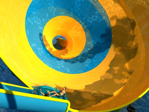Water park 3D 模型