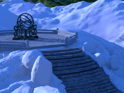 Stargazing Platform 3D Model