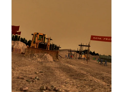 Construction site 3D 模型