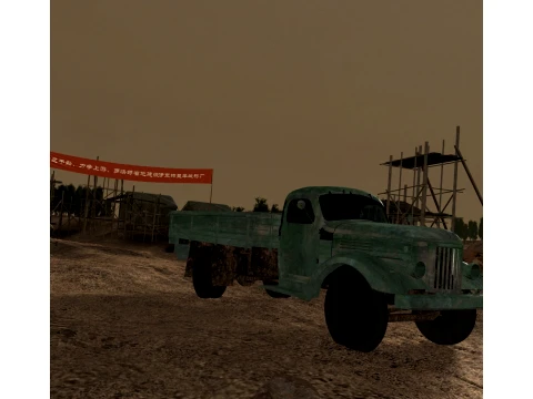 Construction site 3D Model