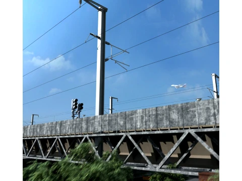 The Train 3D Model