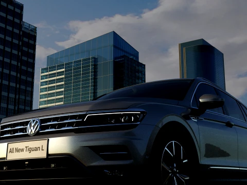 Volkswagen Tiguan 3D Model