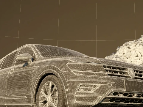 Volkswagen Tiguan 3D Model