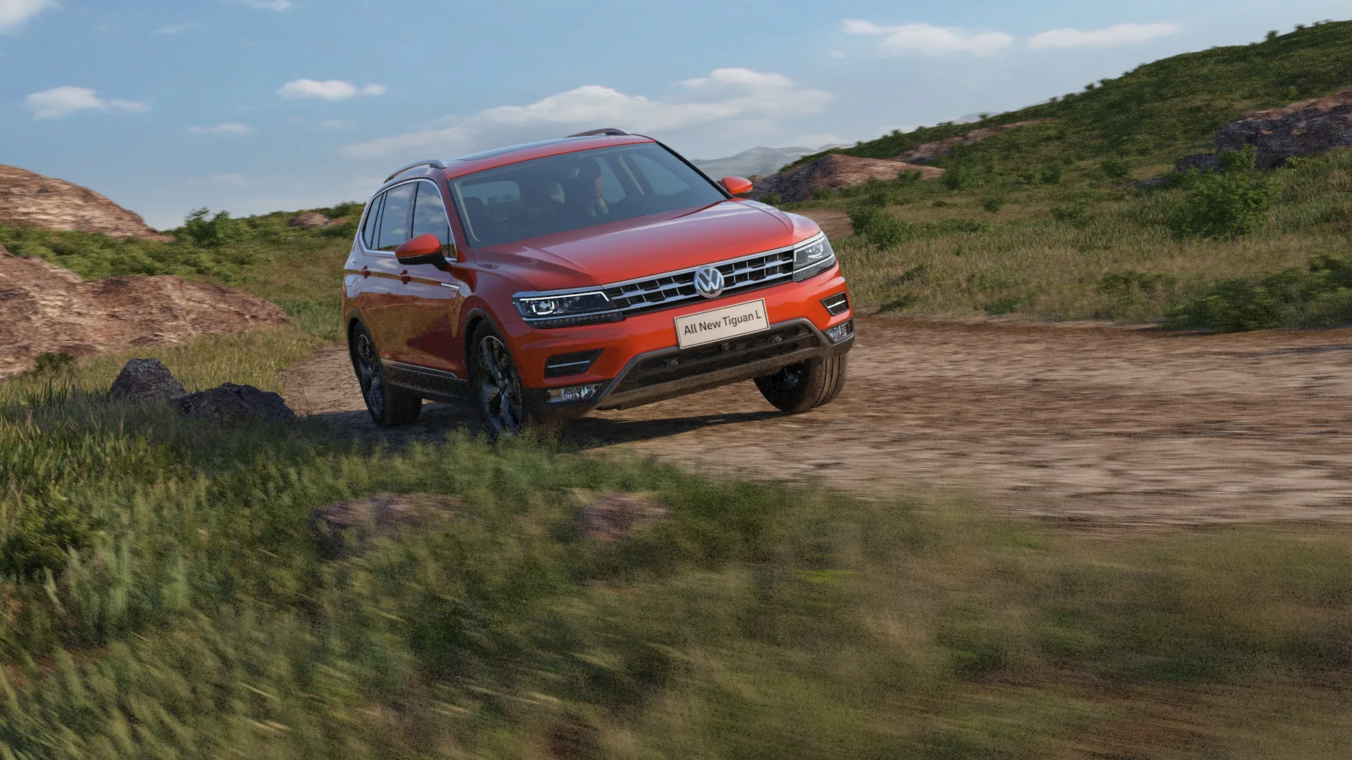 Volkswagen Tiguan 3D Model .c4d .max .obj .3ds .fbx .stl .blend 