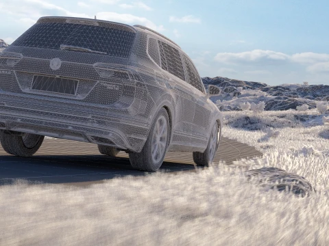 Volkswagen Tiguan 3D Model