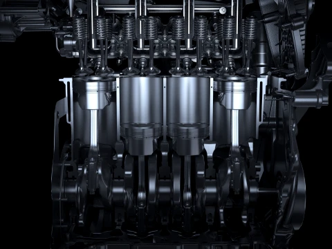Engine 3D Model