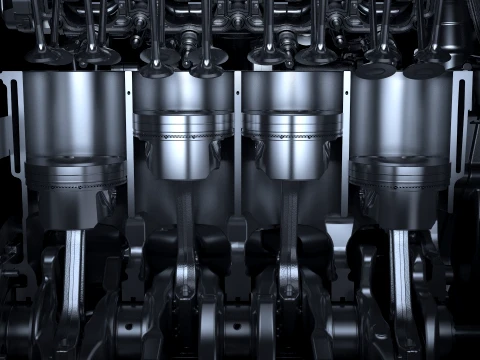 Engine 3D Model