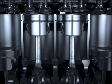 Engine 3D Model
