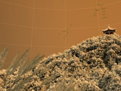 Temple 3D Model
