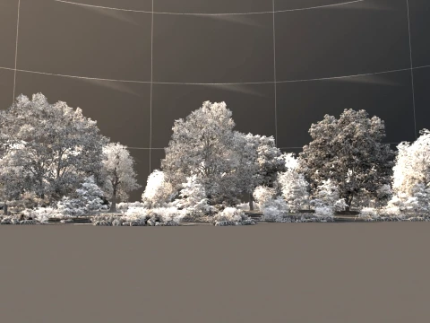 Lake surface 3D Model