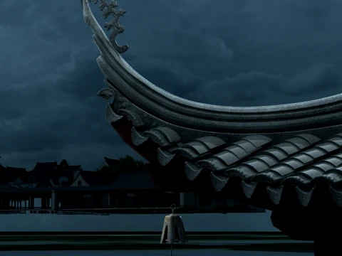 Ancient architecture 3D Model