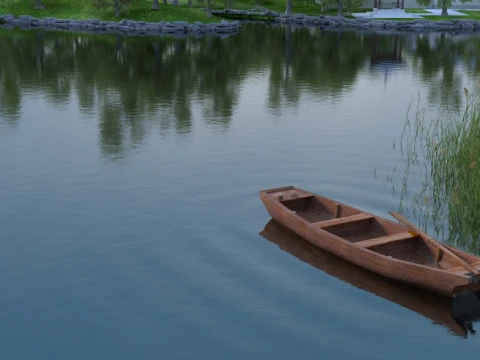 Ship Scence 3D Model