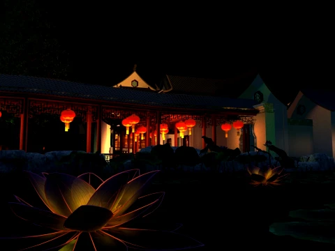 Ancient architecture 3D Model