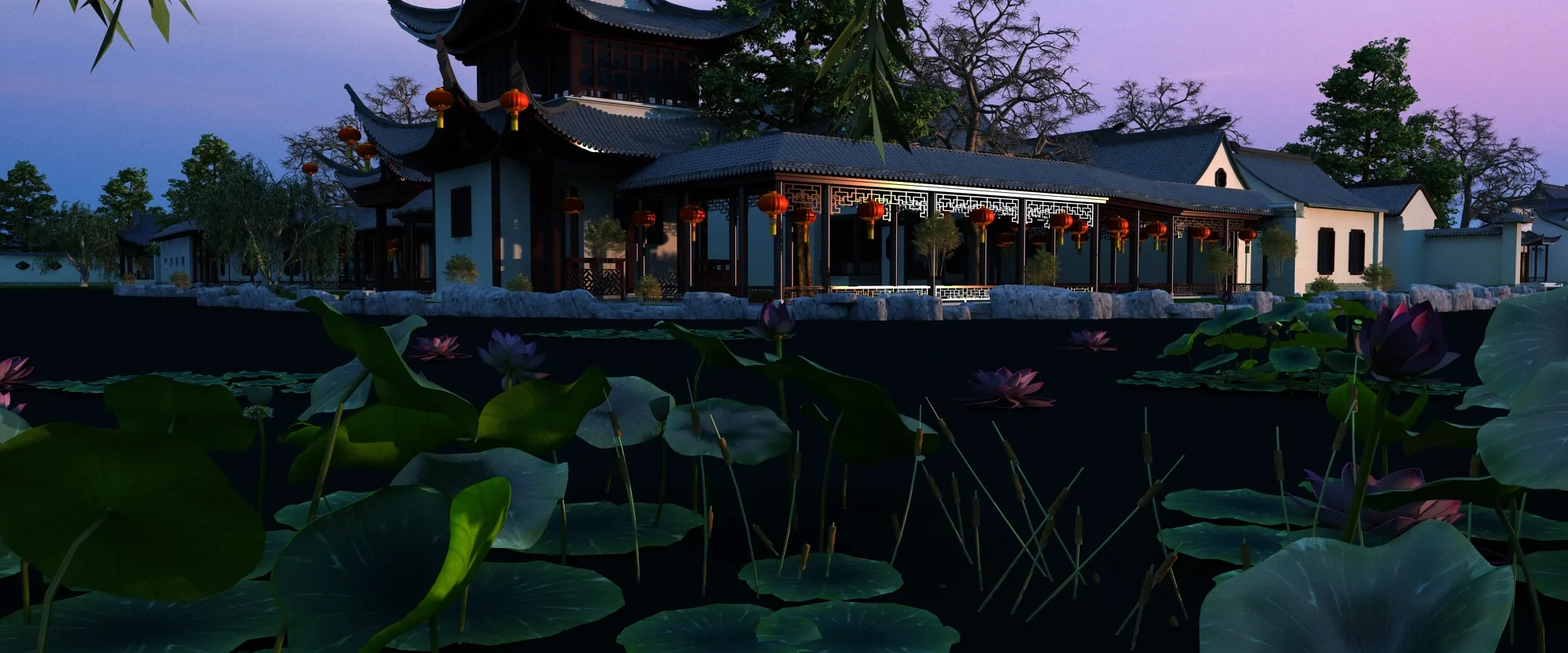 Ancient architecture 3D Model .c4d .max .obj .3ds .fbx .stl .blend 