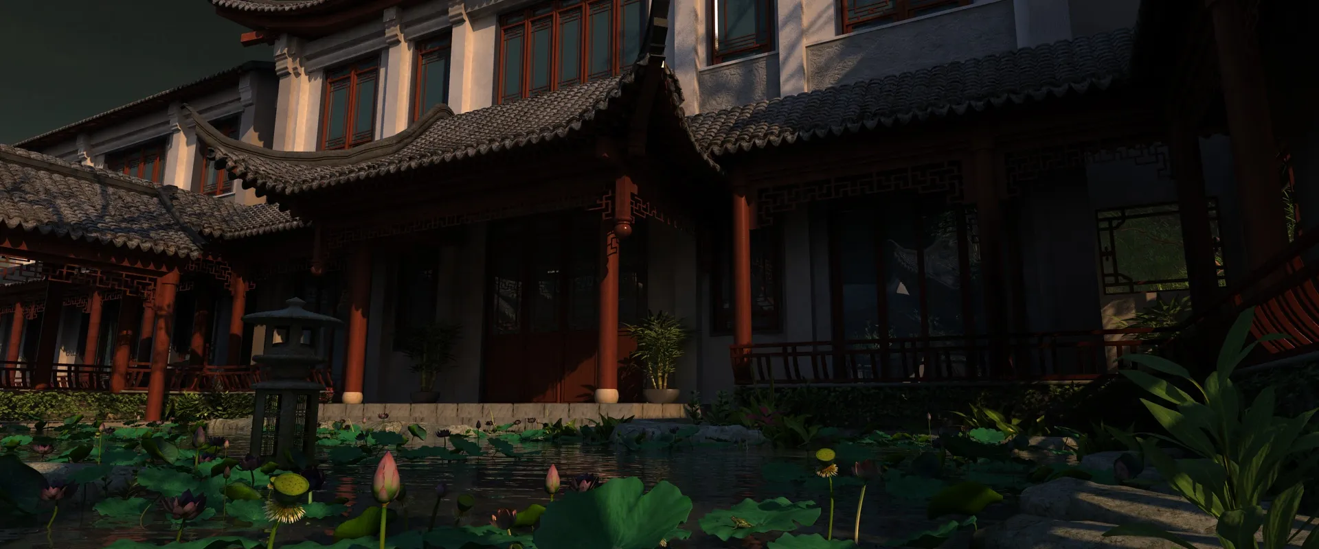 Ancient architecture 3D Model .c4d .max .obj .3ds .fbx .stl .blend 