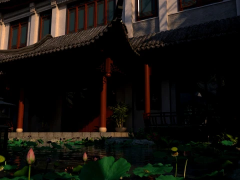 Ancient architecture 3D Model