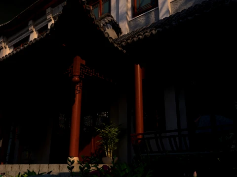 Ancient architecture 3D Model