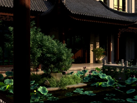 Ancient architecture 3D Model