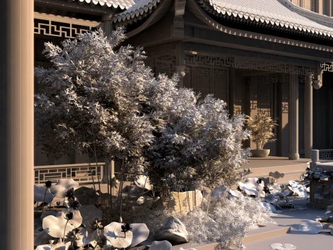 Ancient architecture 3D Model