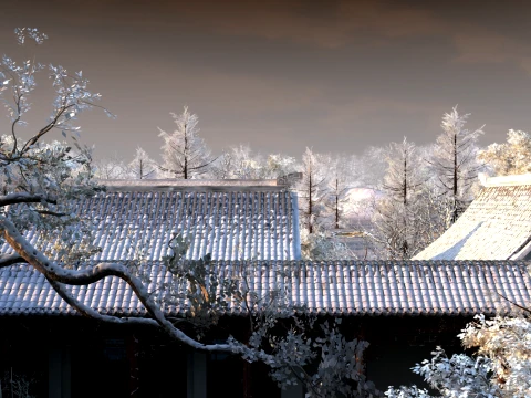 Ancient architecture 3D Model