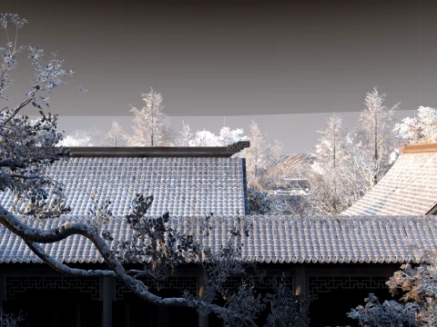 Ancient architecture 3D Model