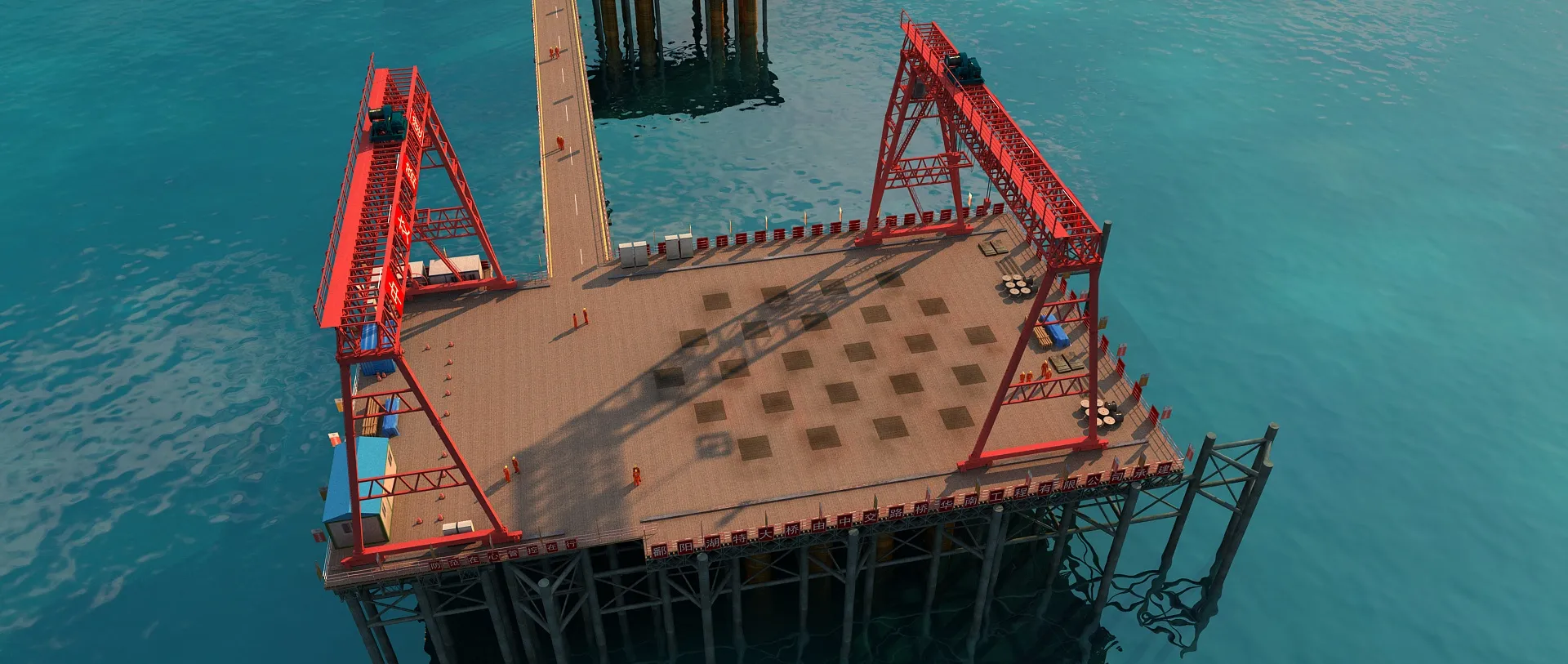 Building Bridges 3D Model .c4d .max .obj .3ds .fbx .stl .blend 
