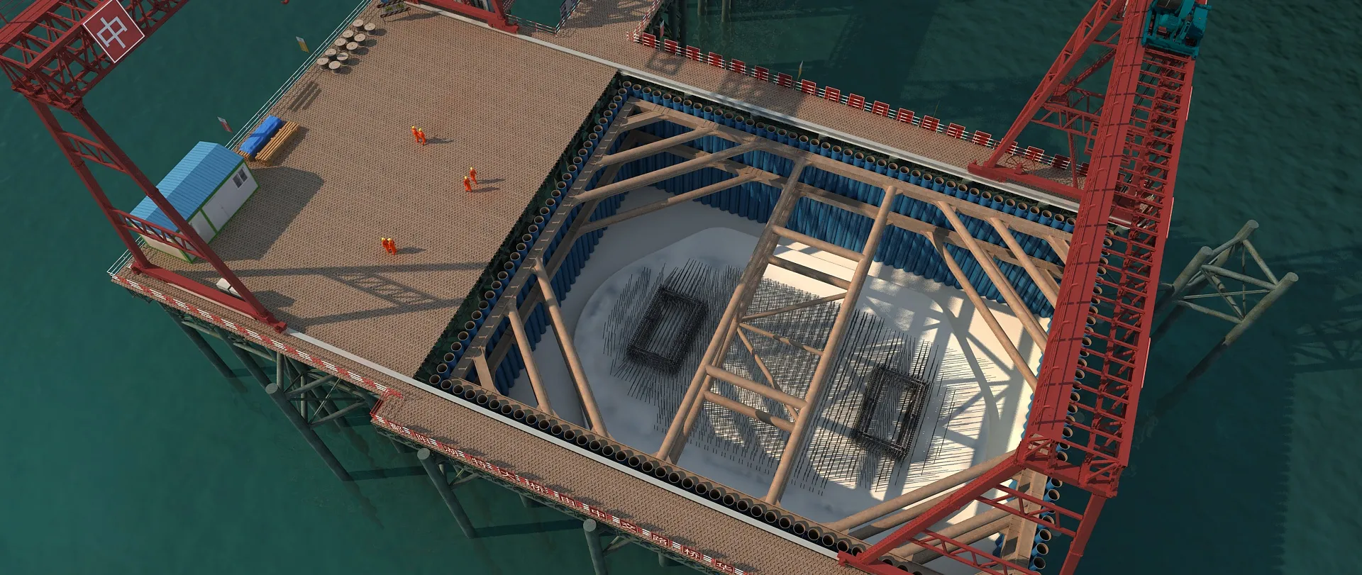 Build a bridge 3D Model .c4d .max .obj .3ds .fbx .stl .blend 