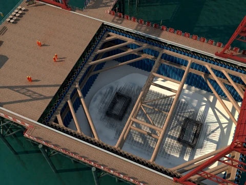 Build a bridge 3D Model