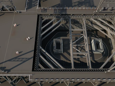 Build a bridge 3D Model