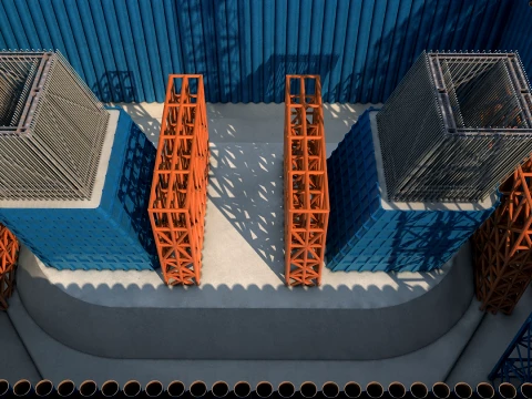 Build a bridge 3D Model