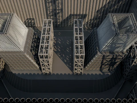 Build a bridge 3D Model