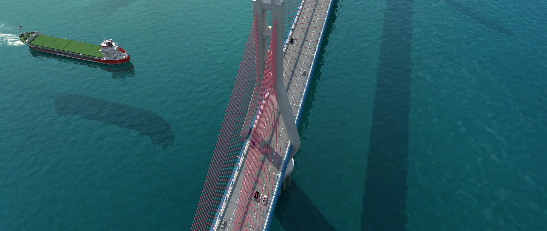 Build a bridge 3D Model .c4d .max .obj .3ds .fbx .stl .blend 