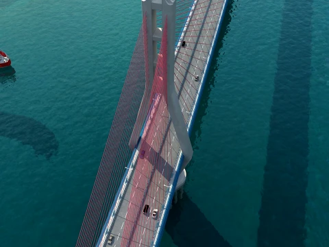 Build a bridge 3D Model