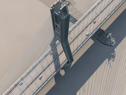 Build a bridge 3D Model