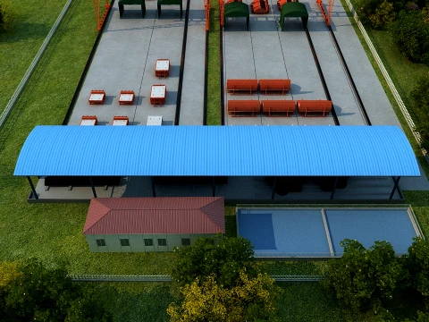 Build a bridge 3D Model