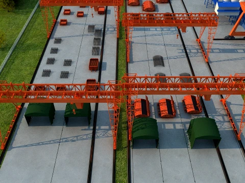 Build a bridge 3D Model
