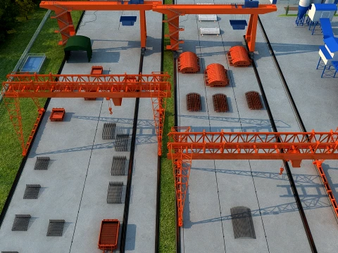Build a bridge 3D Model
