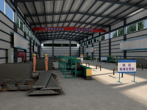 Factory Model 3D