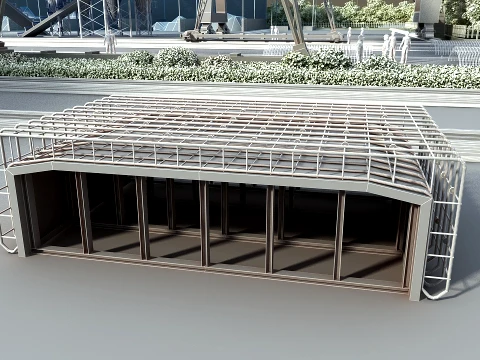 Build a bridge 3D Model