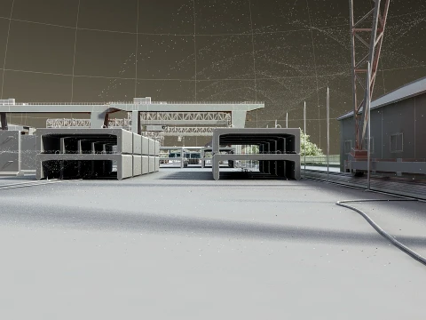 Build a bridge 3D Model