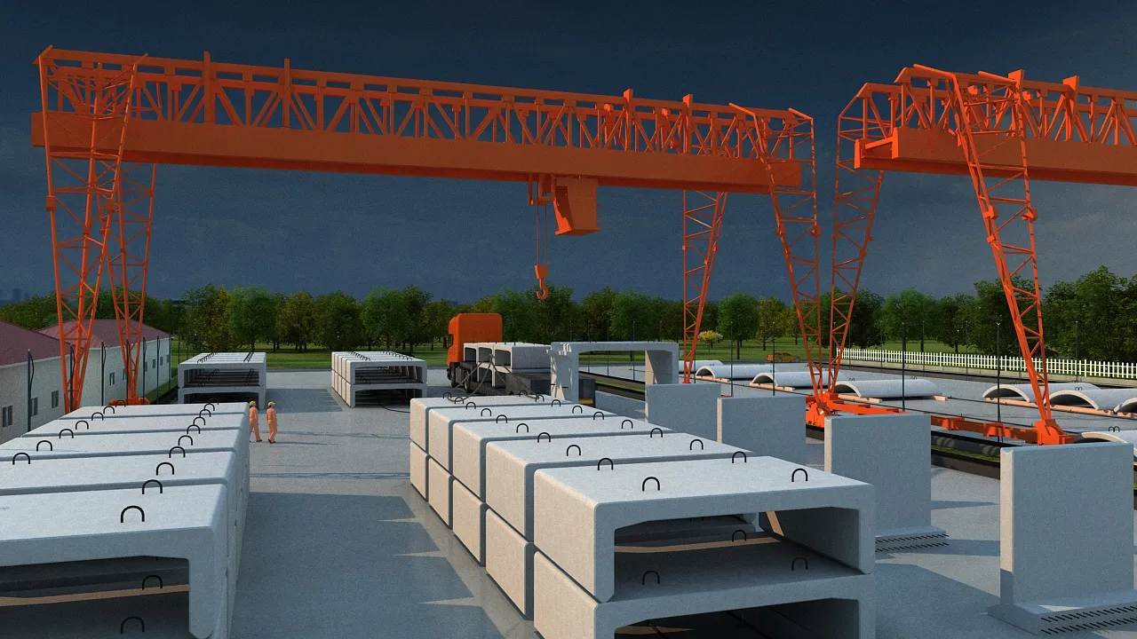 Build a bridge 3D Model .c4d .max .obj .3ds .fbx .stl .blend