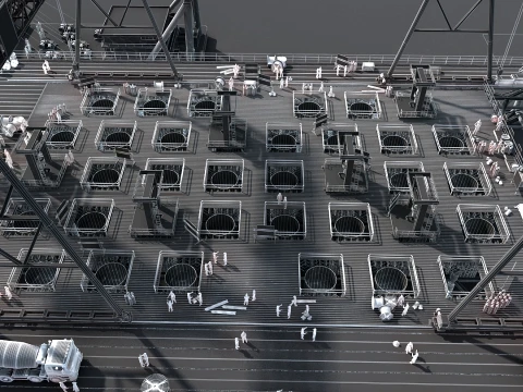Build a bridge 3D Model