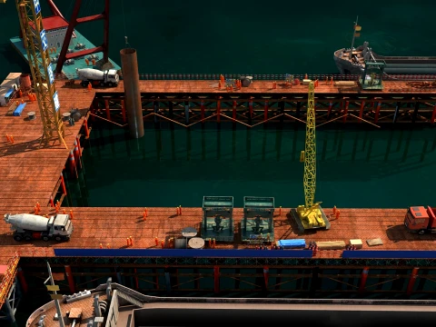 Build a bridge 3D Model